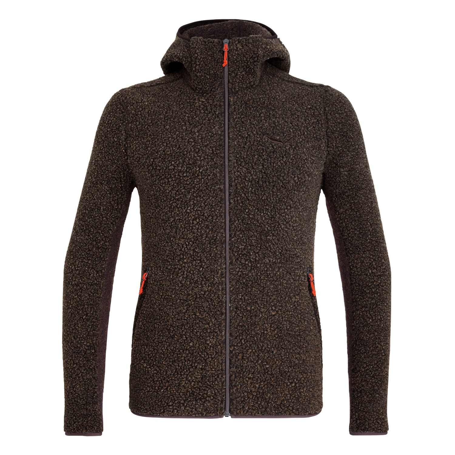 Salewa Fanes Shearling Wool μπουφαν ανδρικα καφε Greece JG7580213